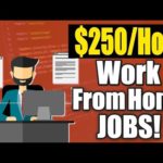 Top 3 Work From Home Jobs That Pay Well! *Up to $250 PER HOUR* | Work From Home 2022