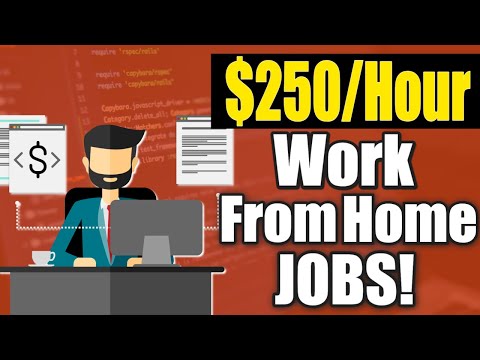 Top 3 Work From Home Jobs That Pay Well! *Up to $250 PER HOUR* | Work From Home 2022