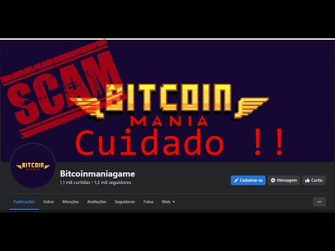 BitCoin Mania SCAM veja esse video antes de entrar no jogo!!!.