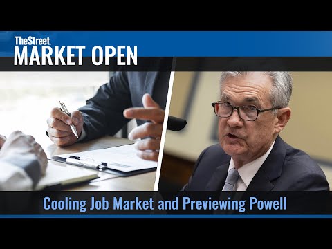 Previewing Powell, Job Market Cools, Crypto Crash - Market Open LIVE