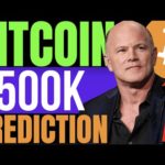 MIKE NOVOGRATZ PULLS $500K BITCOIN PREDICTION IN 5 YEARS, BLAMING THE FEDS RATE HIKES!!