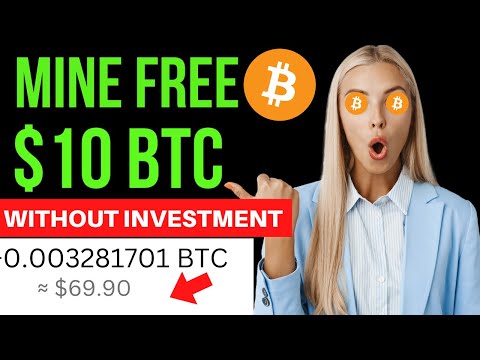 FREE BITCOIN MINING SITE WITHOUT INVESTMENT: EARN $50 BTC WITH THIS WEBSITE