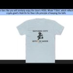 Bitcoin Enthusiasts Love Premium Cotton Branded T-Shirts From Crypto Merchant