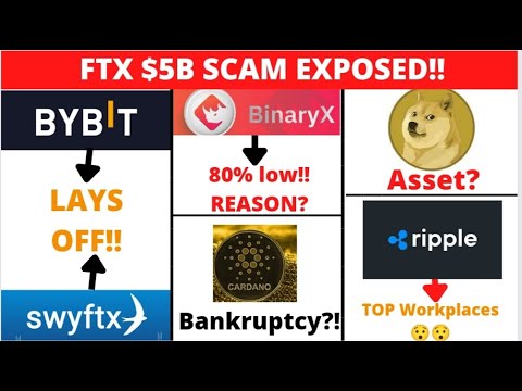 Crypto news today|Bybit and swyftx lays off!! FTX $5B scam??|Dogecoin asset? ADA bankruptcy?BNX lows
