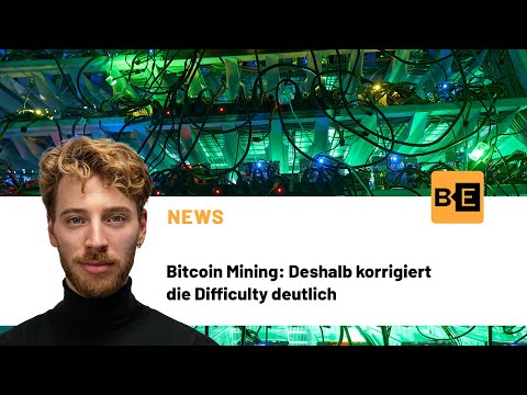 Bitcoin Mining: Deshalb korrigiert die Difficulty deutlich