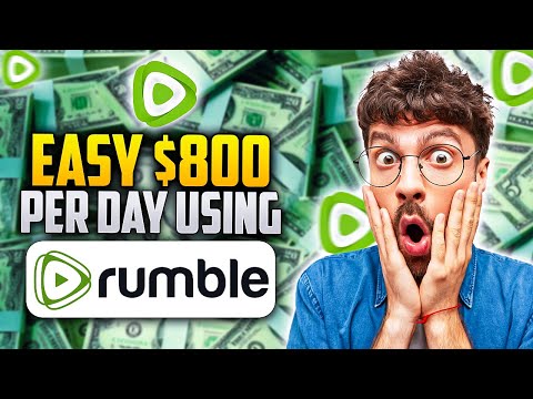 Simple $800 Per Day With Rumble Automation | Make Money Online