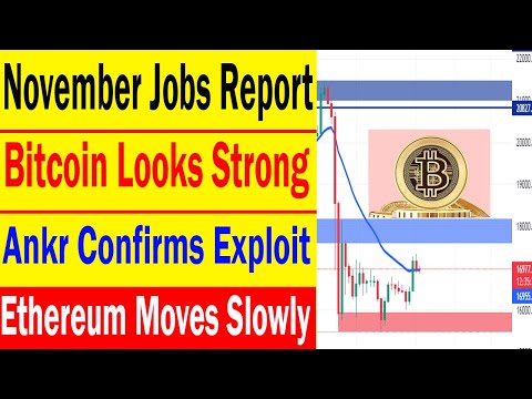 November Jobs Report | Ankr Confirms Exploit | Bitcoin Looks Strong | Ethereum Moves Slowly