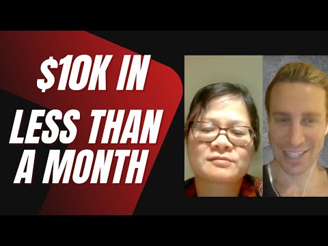 Vanessa 10k in less than a month | Make money online as a coach