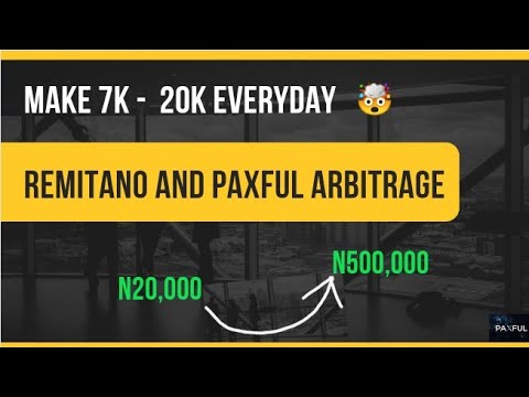 Make 7k+ daily with remitano and paxful arbitrage,crypto arbitrage tutorial,become a paxful merchant