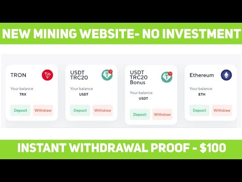 50$ Singup Bonus. New Bitcoin Mining Website. finreal.pro New Free Cloud Mining Website 2022