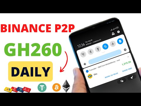 I make GH260 Per Day Binance P2P Merchant