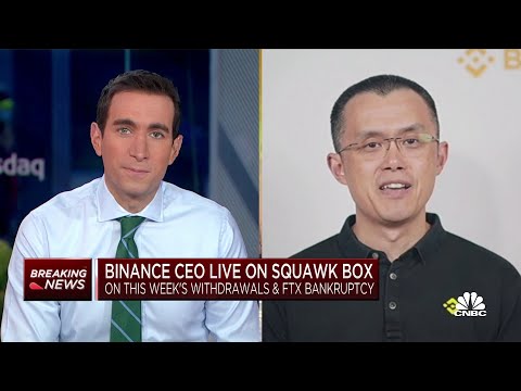 Crypto companies have to hold assets one-to-one, says Binance CEO Changpeng Zhao