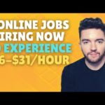 6 Work-From-Home Jobs HIRING NOW NO EXPERIENCE $16-$31/Hour