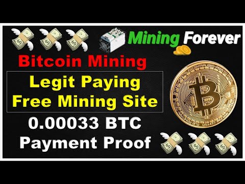 Bitcoin Mining Free Website || Crypto Mining Site || No Investment Payment Proof