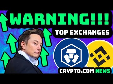 CRO Coin ON A CLIFF! | ELON QUITS? | Crypto.com and Binance NEWS | CRONOS Ecosystem