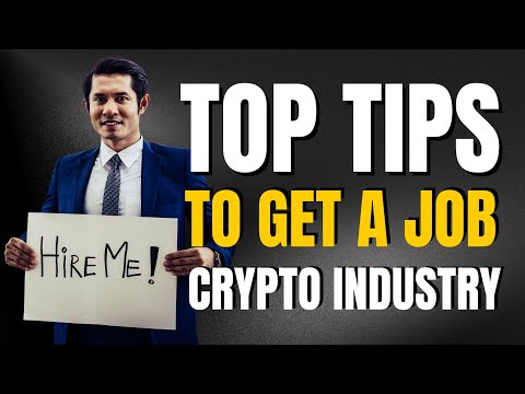 THIS IS HOW TO GET A JOB IN CRYPTO #cryptojobs #crypto #bitcoin