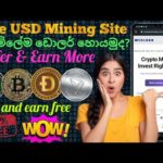 Free USD Mining Site 2022 | Online Jobs at Home | How to Make Money Online | Emoney 2022
