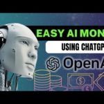 EASY AI MONEY: How To Use ChatGPT To Make Money Online As A Beginner In 2023 | Part 1
