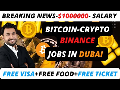 Binance Jobs in Dubai| Crypto currency and Bitcoin vacancy| Learn with Faiz