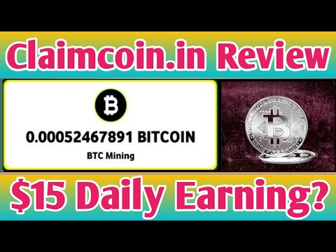 Claimcoin.in Review | New Free Bitcoin Mining Site | Free Cloud Mining site