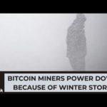 Bitcoin Miners Power Down As Winter Storm Sweeps North America
