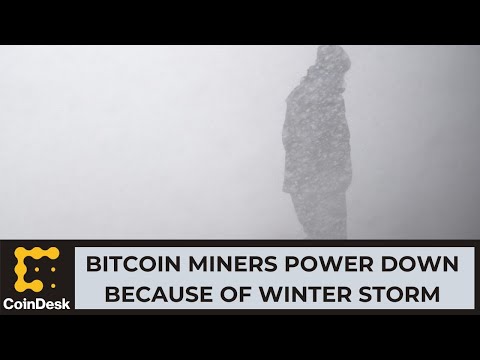 Bitcoin Miners Power Down As Winter Storm Sweeps North America