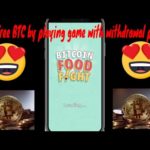 Best Bitcoin Earning App 2022-23 🤑  New Bitcoin Mining App  Bitcoin Food Fight Payment Proof In 2022