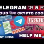 Telegram Live 5000$ Scam By Crypto Zoom group | Live Proof Crypto Channel Scam with me and you🚨🚨⚠️⚠️