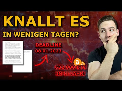 Bitcoin: DEADLINE STEHT! Knallt es in wenigen Tagen? FTX & Alameda SCAM läuft seit 2018! Krypto NEWS