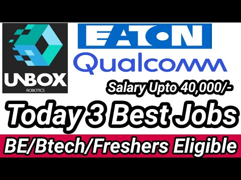 Top 3 Best Private Jobs for Freshers | Freshers can apply | Dont Miss !