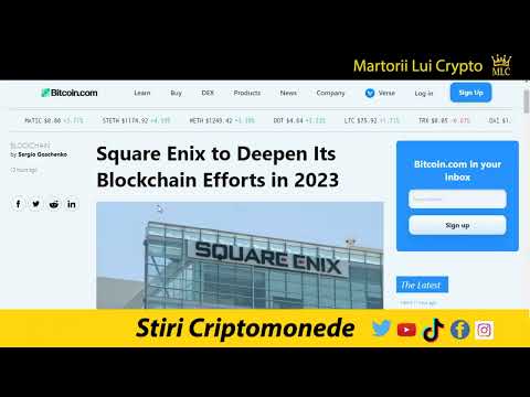 Stiri Crypto: Banca Centrala un Scam, Bitcoin, Coinbase, Square Enix, SongBird