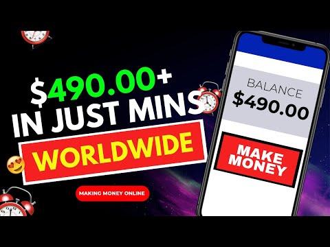 Earn $490 Just by Clicking - Make Money Online