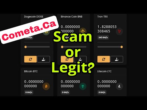 Cometa.Ca Legit or Scam? New Free Bitcoin Mining Website 2023 | Full Review