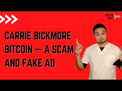 Carrie Bickmore Bitcoin — A Scam And Fake Ad