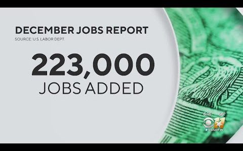 Latest new jobs report shows optimism