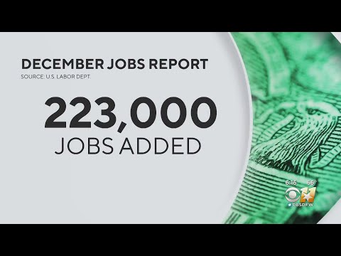 Latest new jobs report shows optimism