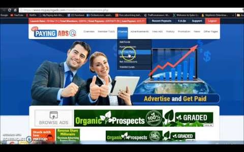 My Paying Ads Review#4 Strategy Tutorial Video Youtube Make Money Online