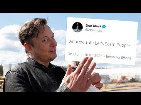 Youtube Live Stream Scam using Crypto Currency Feat. Elon Musk and Andrew Tate