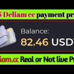 82$ live withdraw || Deliam.cc paying or not || New free Bitcoin mining site without investment