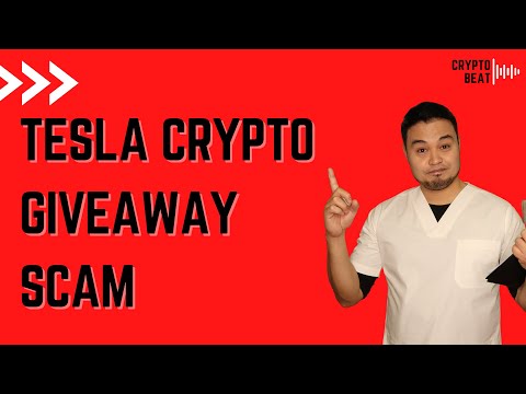 Tesla Crypto Giveaway Scam