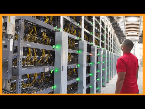 Inside a Billion Dollar Bitcoin Mining Farm!