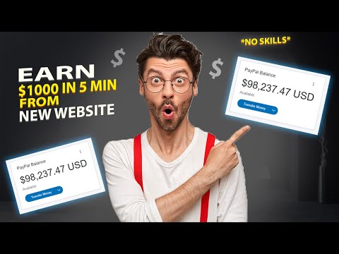 EARN $1000 PayPal From New Website | make money online 2023