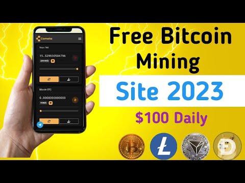 Free Cloud Mining Site 2023 || New Free Bitcoin Mining Site || How To Mine Free Cryptocurrencies