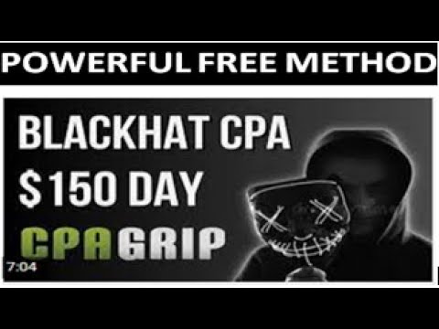 POWERFUL BLACKHAT $150⧸DAILY CPA MARKETING FREE METHOD | Make Money Online 2023 [Passive Income]