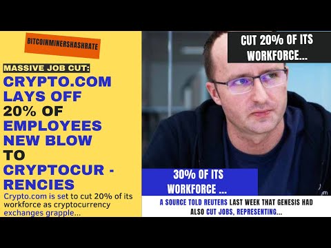 Massive Job Cut: Crypto.com lays off 20% of employees New blow To cryptocurrencies