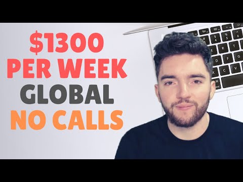 $1300/WEEK Worldwide Work From Home Jobs No Phone Calls No Degree