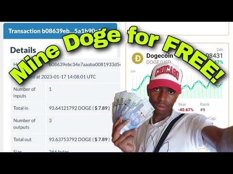 Mine FREE! Doge coin with this website ( Make money online 2023 ) | Worldwide