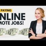 High Paying Online Remote Jobs | Part Time Jobs | Work From Home | Make Money Online | $1000 Weekly
