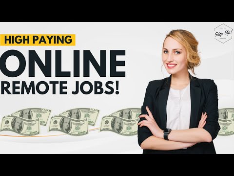High Paying Online Remote Jobs | Part Time Jobs | Work From Home | Make Money Online | $1000 Weekly