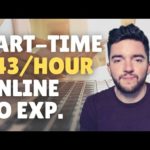 Part-Time $43/Hour Work From Home Jobs No Experience Required 2023